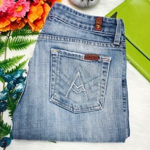⛸7FAM A pocket bootcut jeans